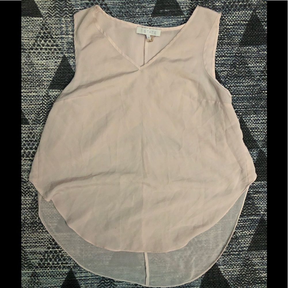1. State sleeveless Top